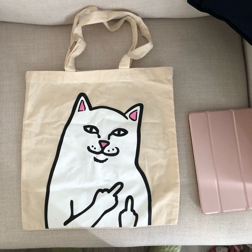 Double side Ripndip tote bag